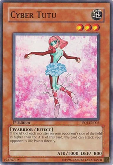 Cyber Tutu Enemy of Justice Yu-Gi-Oh! card