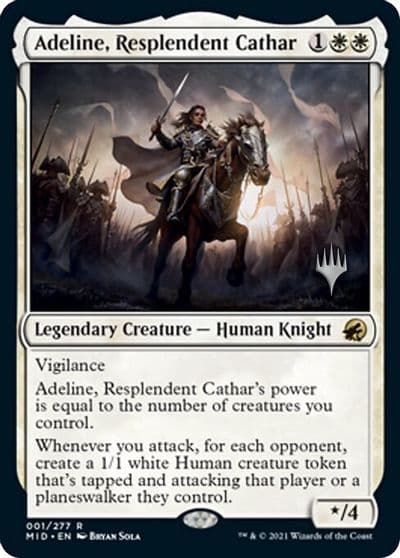 Adeline Resplendent Cathar Promo Pack: Innistrad: Midnight Hunt Magic card