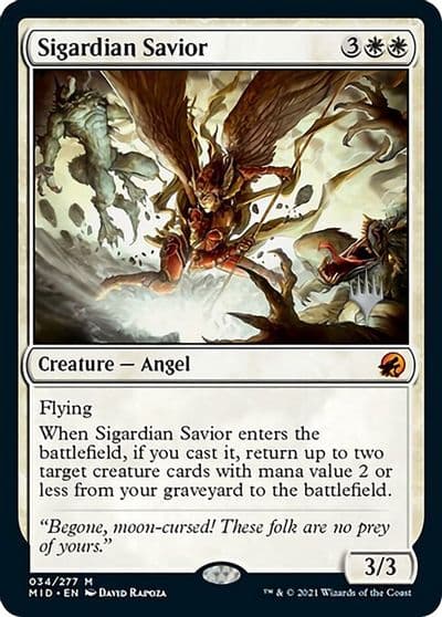 Sigardian Savior Promo Pack: Innistrad: Midnight Hunt Magic card