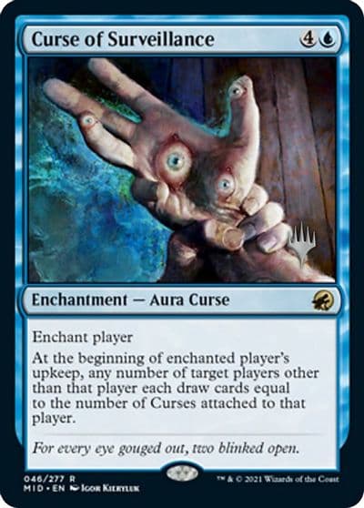 Curse of Surveillance Promo Pack: Innistrad: Midnight Hunt Magic card