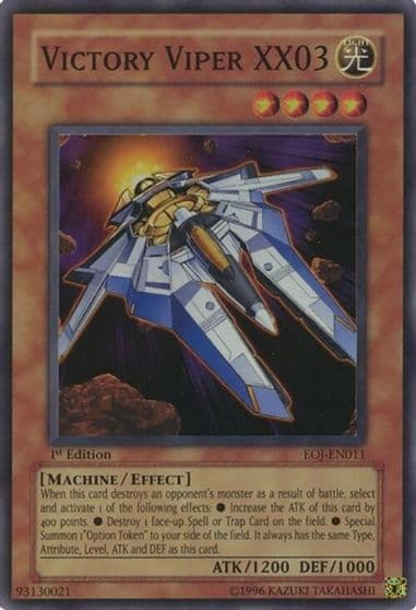 Victory Viper XX03 Enemy of Justice Yu-Gi-Oh! card