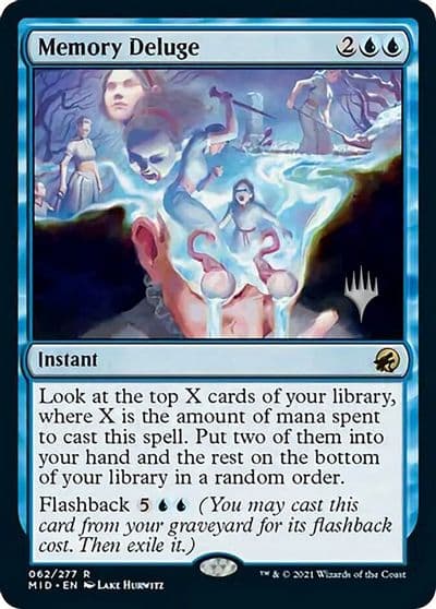 Memory Deluge Promo Pack: Innistrad: Midnight Hunt Magic card