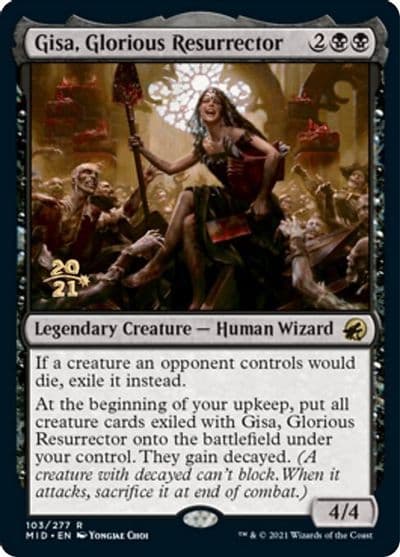Gisa Glorious Resurrector Prerelease Cards Magic card