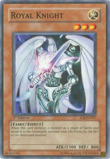 Royal Knight Enemy of Justice Yu-Gi-Oh! card