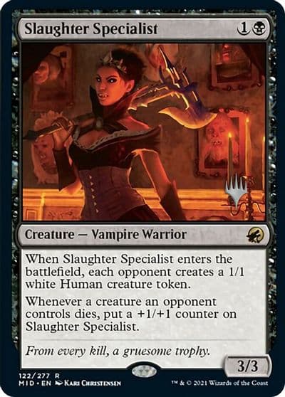 Slaughter Specialist Promo Pack: Innistrad: Midnight Hunt Magic card