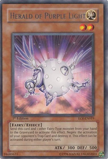 Herald of Purple Light Enemy of Justice Yu-Gi-Oh! card