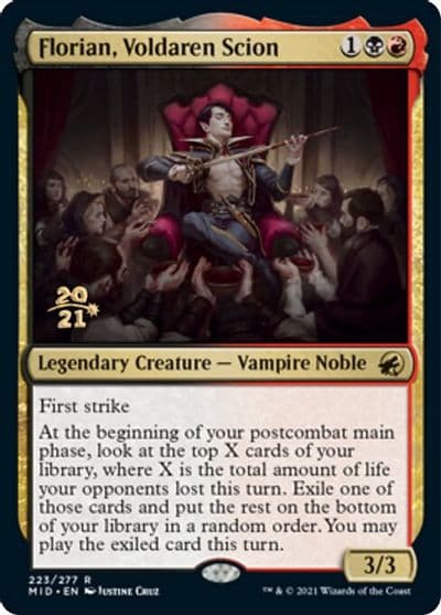 Florian Voldaren Scion Prerelease Cards Magic card