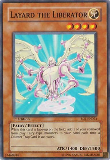 Layard the Liberator Enemy of Justice Yu-Gi-Oh! card