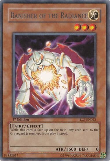 Banisher of the Radiance Enemy of Justice Yu-Gi-Oh! card