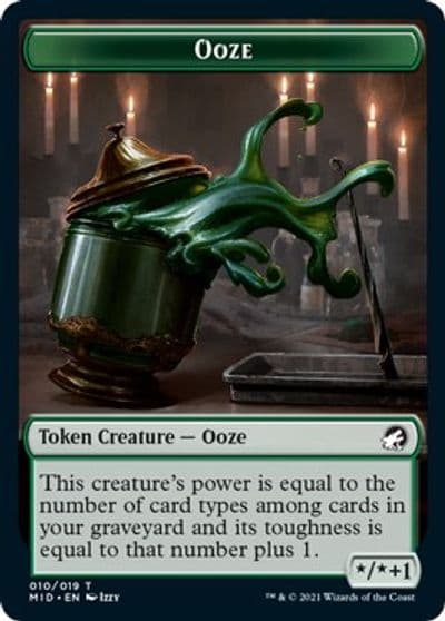 Ooze Token Innistrad: Midnight Hunt Magic card