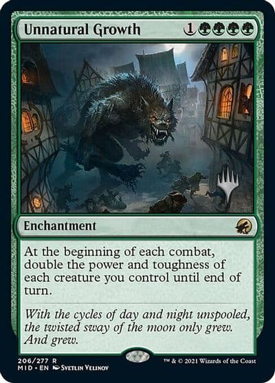 Unnatural Growth Promo Pack: Innistrad: Midnight Hunt Magic card