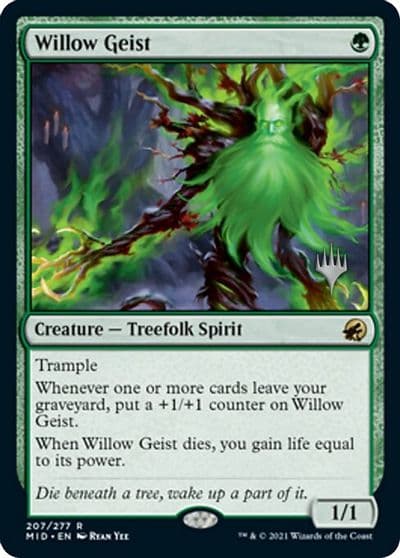 Willow Geist Promo Pack: Innistrad: Midnight Hunt Magic card