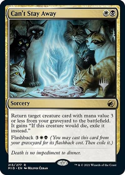 Cant Stay Away Promo Pack: Innistrad: Midnight Hunt Magic card