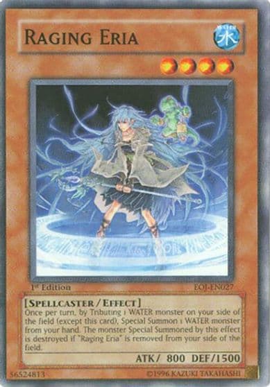 Raging Eria Enemy of Justice Yu-Gi-Oh! card