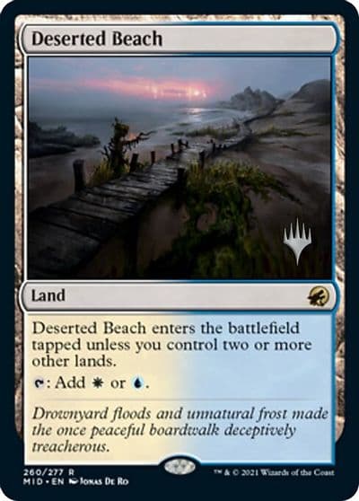 Deserted Beach Promo Pack: Innistrad: Midnight Hunt Magic card