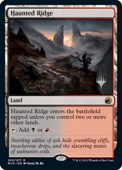 Haunted Ridge Promo Pack: Innistrad: Midnight Hunt Magic card