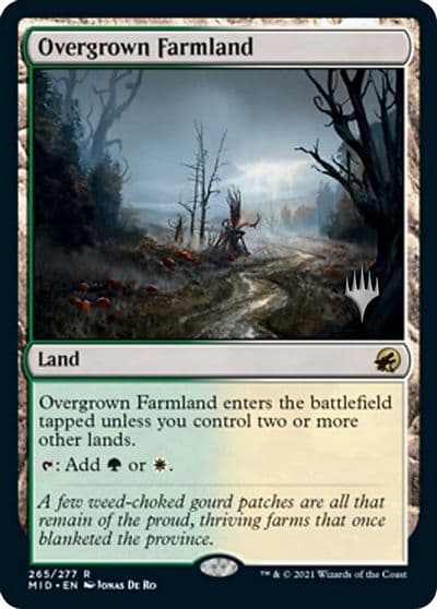 Overgrown Farmland Promo Pack: Innistrad: Midnight Hunt Magic card