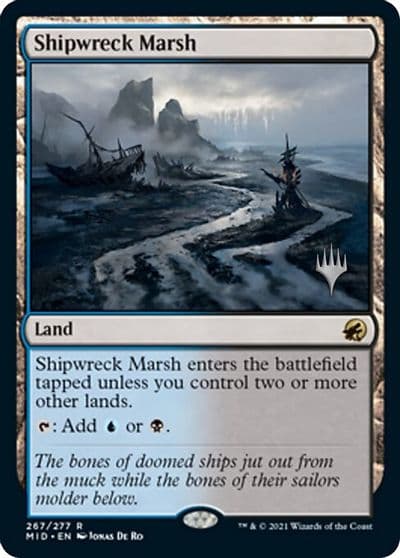 Shipwreck Marsh Promo Pack: Innistrad: Midnight Hunt Magic card