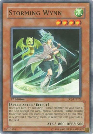 Storming Wynn Enemy of Justice Yu-Gi-Oh! card