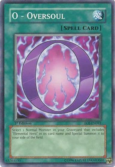 O Oversoul Enemy of Justice Yu-Gi-Oh! card