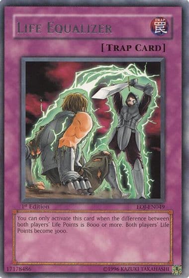 Life Equalizer Enemy of Justice Yu-Gi-Oh! card
