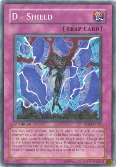 D Shield Enemy of Justice Yu-Gi-Oh! card