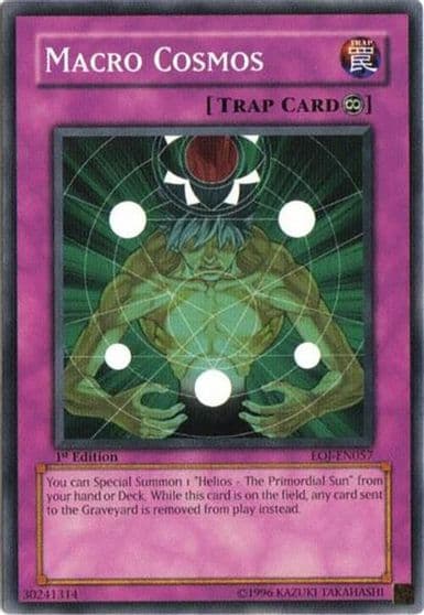 Macro Cosmos Enemy of Justice Yu-Gi-Oh! card