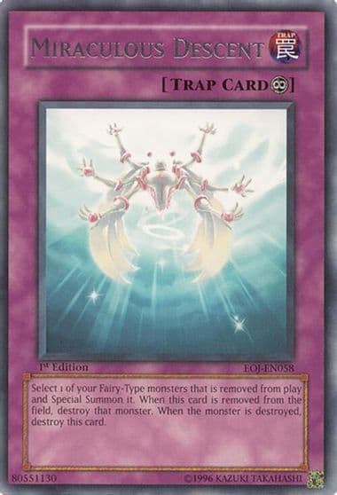 Miraculous Descent Enemy of Justice Yu-Gi-Oh! card