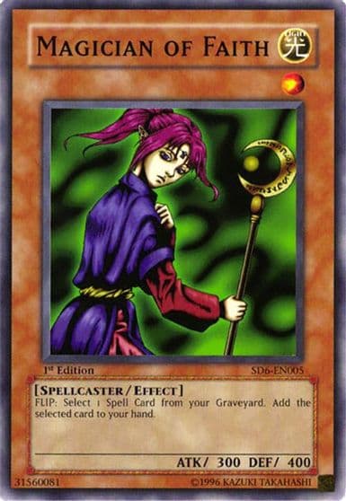 Magician of Faith Structure Deck: Spellcaster's Judgment Yu-Gi-Oh! card
