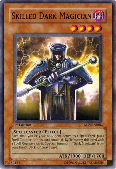 Skilled Dark Magician Structure Deck: Spellcaster's Judgment Yu-Gi-Oh! card