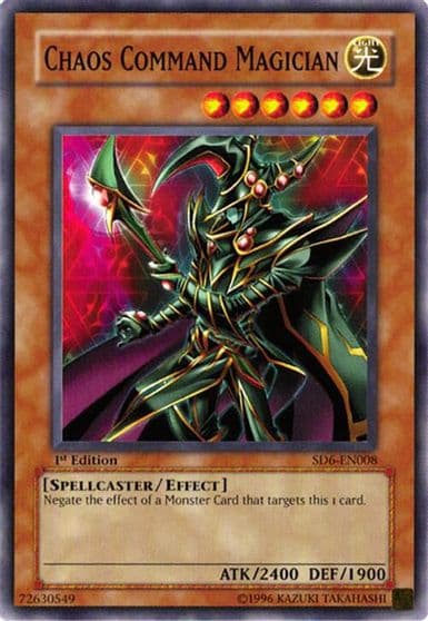 Chaos Command Magician Structure Deck: Spellcaster's Judgment Yu-Gi-Oh! card