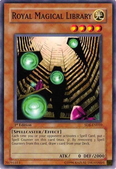 Royal Magical Library Structure Deck: Spellcaster's Judgment Yu-Gi-Oh! card