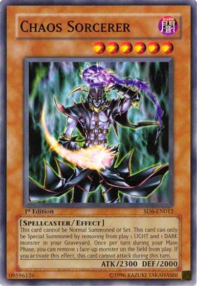 Chaos Sorcerer Structure Deck: Spellcaster's Judgment Yu-Gi-Oh! card