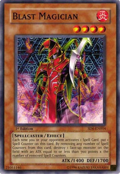 Blast Magician Structure Deck: Spellcaster's Judgment Yu-Gi-Oh! card