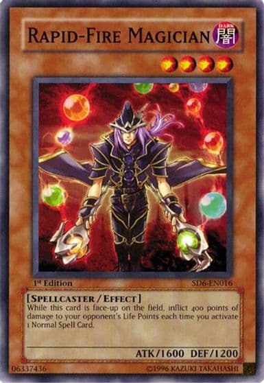 Rapid Fire Magician Structure Deck: Spellcaster's Judgment Yu-Gi-Oh! card