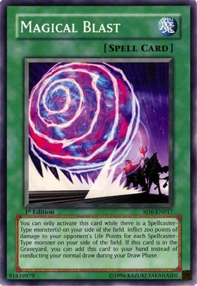 Magical Blast Structure Deck: Spellcaster's Judgment Yu-Gi-Oh! card