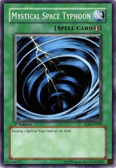 Mystical Space Typhoon Structure Deck: Spellcaster's Judgment Yu-Gi-Oh! card