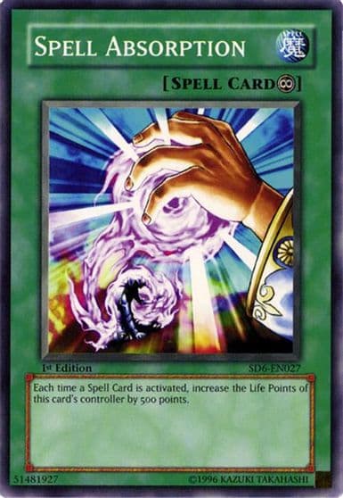 Spell Absorption Structure Deck: Spellcaster's Judgment Yu-Gi-Oh! card