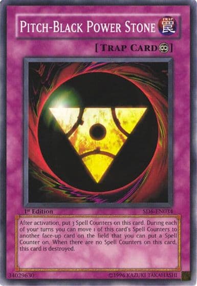 Pitch Black Power Stone Structure Deck: Spellcaster's Judgment Yu-Gi-Oh! card