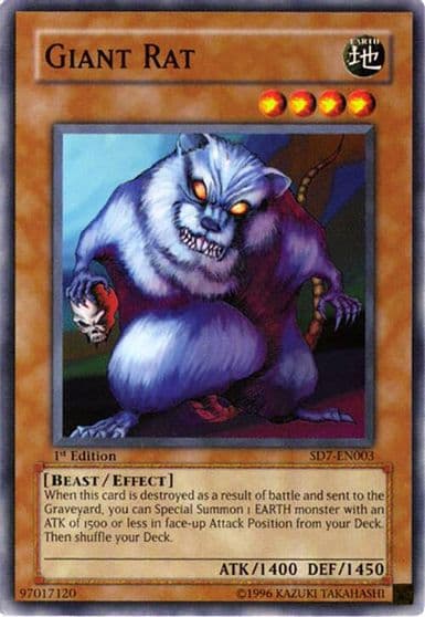 Giant Rat Structure Deck: Invincible Fortress Yu-Gi-Oh! card