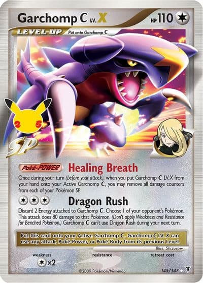 Garchomp C LV.X Celebrations: Classic Collection Pokemon card