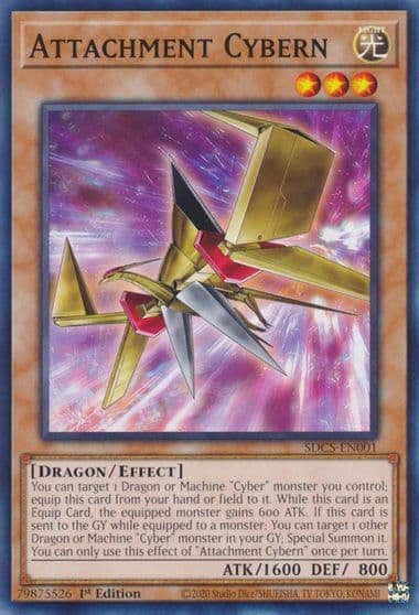 Attachment Cybern Structure Deck: Cyber Strike Yu-Gi-Oh! card