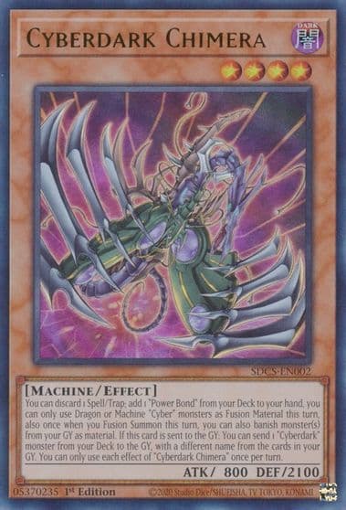 Cyberdark Chimera Structure Deck: Cyber Strike Yu-Gi-Oh! card