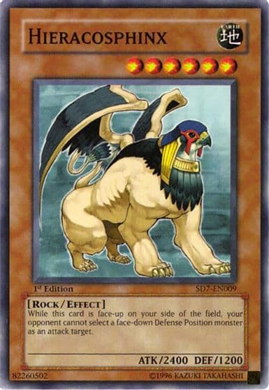 Hieracosphinx Structure Deck: Invincible Fortress Yu-Gi-Oh! card