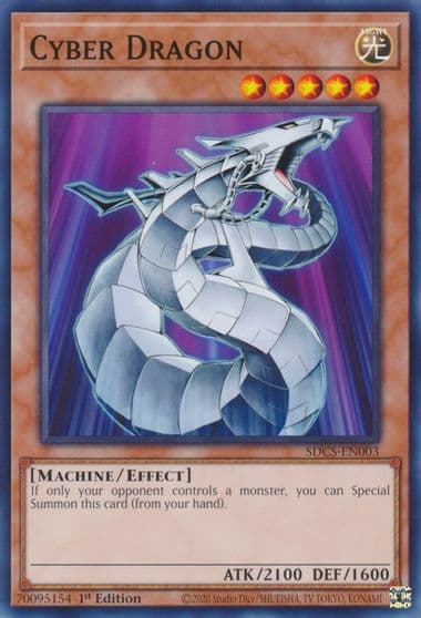 Cyber Dragon Structure Deck: Cyber Strike Yu-Gi-Oh! card
