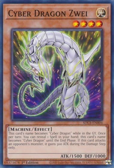 Cyber Dragon Zwei Structure Deck: Cyber Strike Yu-Gi-Oh! card