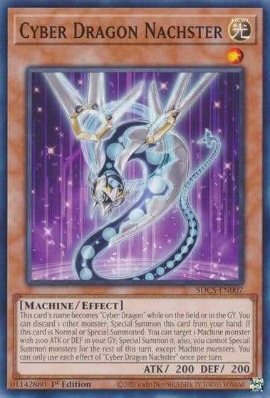 Cyber Dragon Nachster Structure Deck: Cyber Strike Yu-Gi-Oh! card