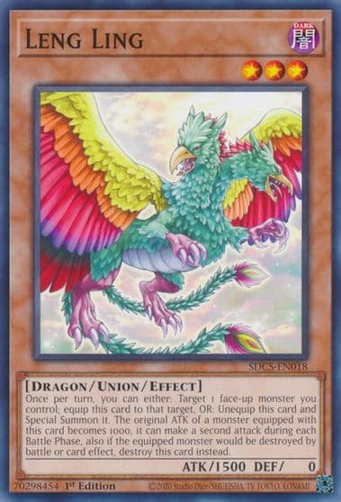 Leng Ling Structure Deck: Cyber Strike Yu-Gi-Oh! card