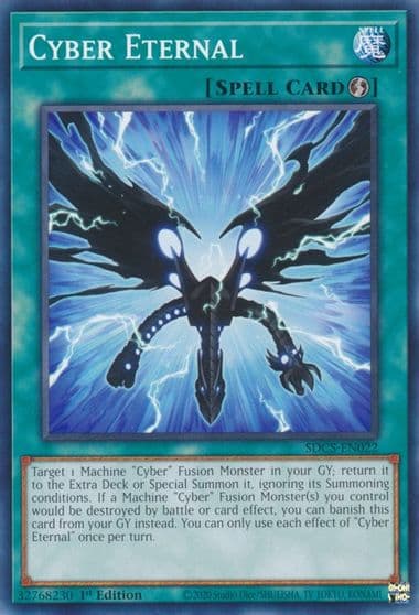 Cyber Eternal Structure Deck: Cyber Strike Yu-Gi-Oh! card
