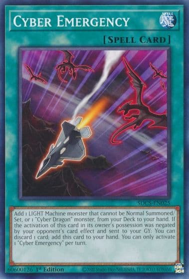 Cyber Emergency Structure Deck: Cyber Strike Yu-Gi-Oh! card